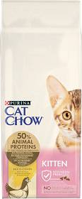 Purina Cat Chow Kitten Chicken Karma z kurczakiem dla kociąt 2x15kg TANI ZESTAW WYPRZEDAŻ