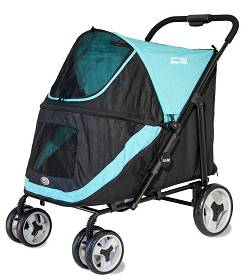 Innopet Transporter Wózek Buggy Mamut  kolor czarno-niebieski nr. IPS-038/OB